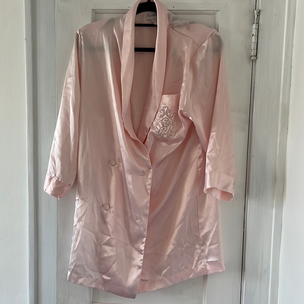 Silk night gown